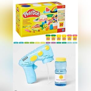 Play-Doh Creative Fun Set with Bubble Solution